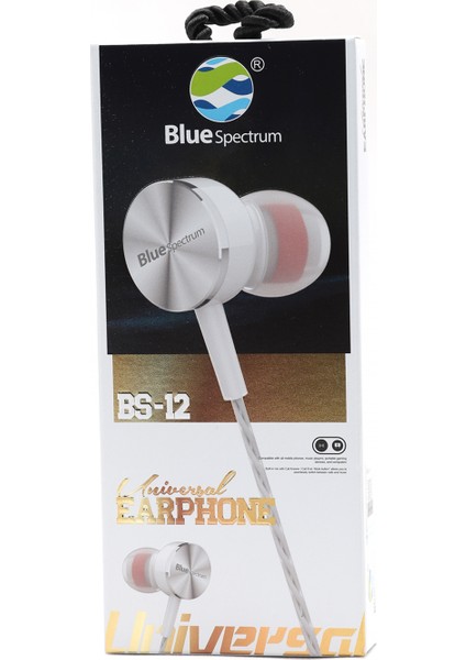 Blue Spectrum BS-12 Kulaklık - Beyaz