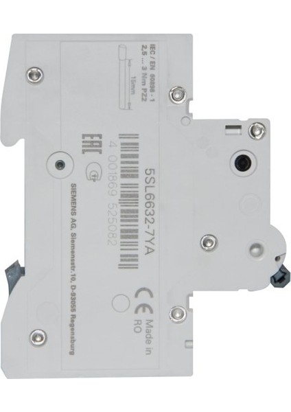 Otomatik Sigorta C32A - 6Ka 70Mm - 5Sl6632-7Ya - 3F+N