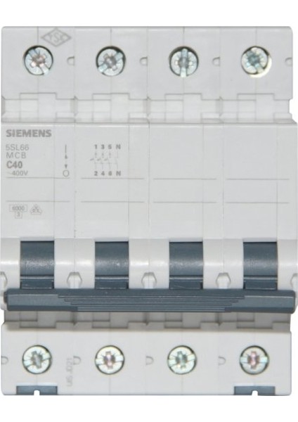 Otomatik Sigorta C40A - 6Ka 70Mm - 5Sl6640-7Ya - 3F+N