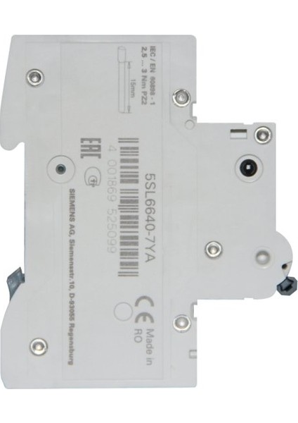 Otomatik Sigorta C40A - 6Ka 70Mm - 5Sl6640-7Ya - 3F+N
