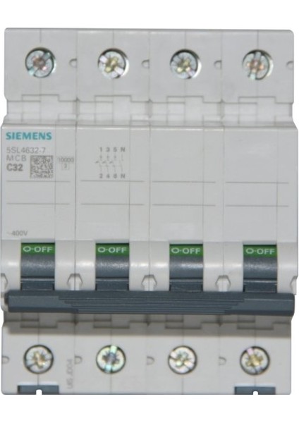 Otomatik Sigorta C32A - 10Ka 70Mm - 5Sl4632-7 - 3F+N