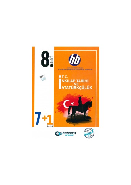 HB 8.Sınıf T.C. Inkılap Tarihi ve Atatürkçülük 7+1