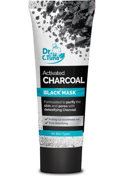 Dr. Tuna Aktif Karbon Detoks Etkili Siyah Maske 80ml-1104143