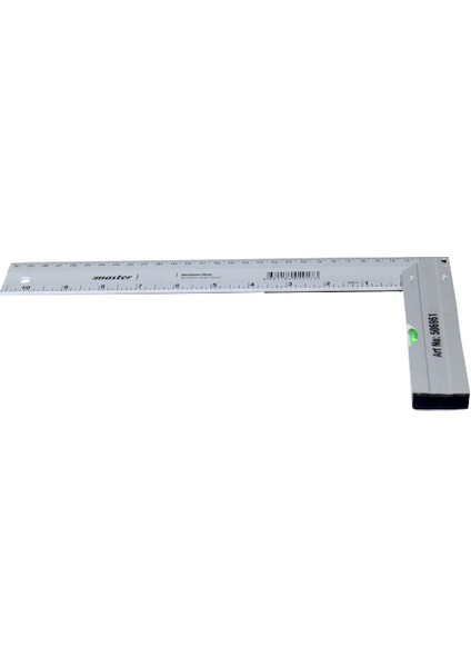 Su Terazili Alüminyum Marangoz Gönye 250 mm