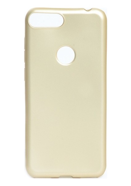 Alcatel 1S Silikon Kılıf - Gold