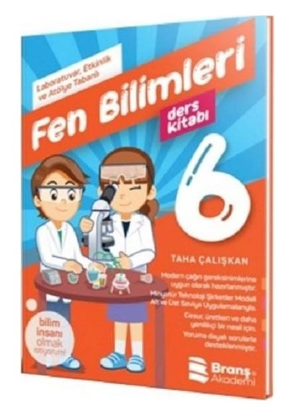 Branş Akademi Yayınları 6. Sınıf Fen Bilimleri Deney Ders Kitabı