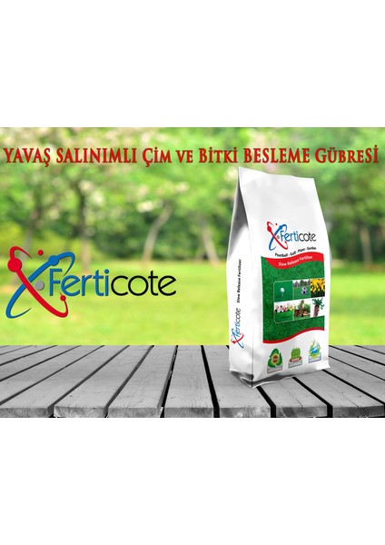 15-5-25+Me Ferticote Çim Besleme ve Bitki Bakım Gübresi fırsatları