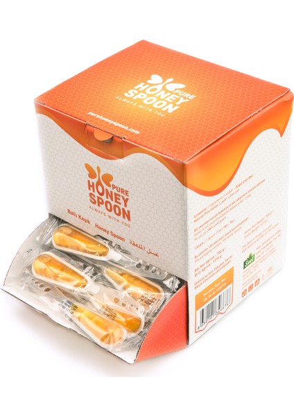 Pure Honey Spoon | Ballı Kaşık (100 x 7 gr Paket)
