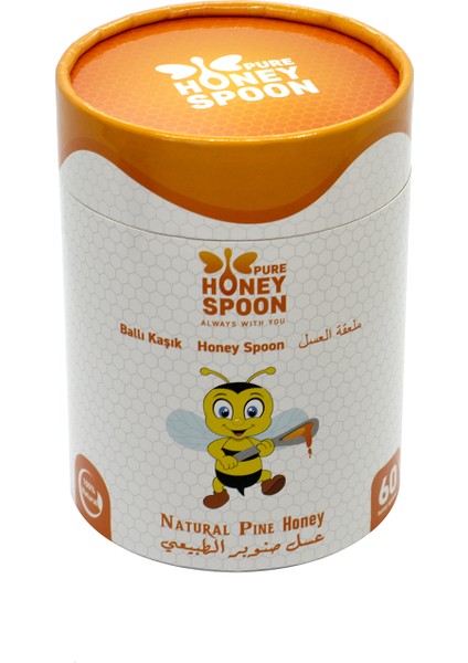 Pure Honey Spoon | Ballı Kaşık (60 x 7 gr Paket) fiyatları