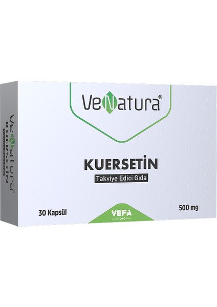 Kuersetin Takviye Edici Gıda