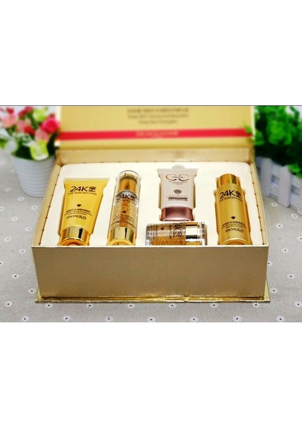 24K Altın 5'li Anti-age Cilt Bakım Seti 5 parça