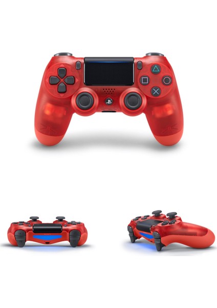 PS4 Dualshock 4 V2 Gamepad  Kol Crystal Red KırmızıTeşhir