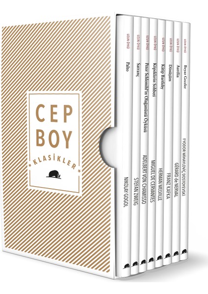 Modern Klasikler Seti (Cep Boy) - 8 Kitap- Franz Kafka