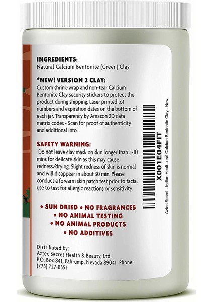 Indian Healing Kil Maskesi 2'inci Versiyon Yeni 908 Gr. modelleri