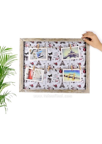 Nobby Star Ahşap Hasır Ipli Fotoğraf Çerçevesi