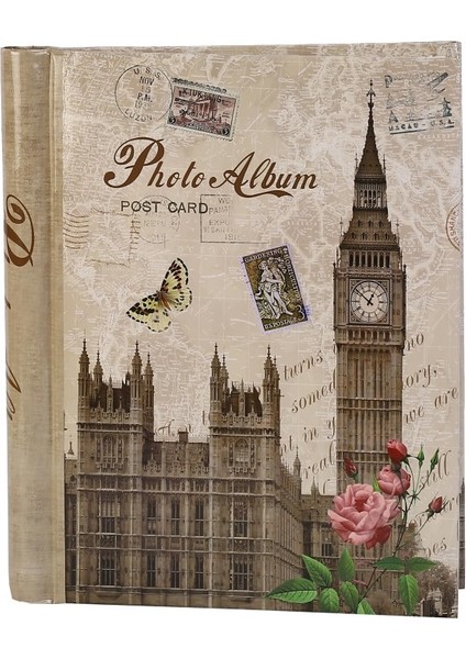 Nobby Star 24 x 29 Ebatında 20 Yaprak Desenli Manyetik Albüm Pisa Kulesi indirimleri