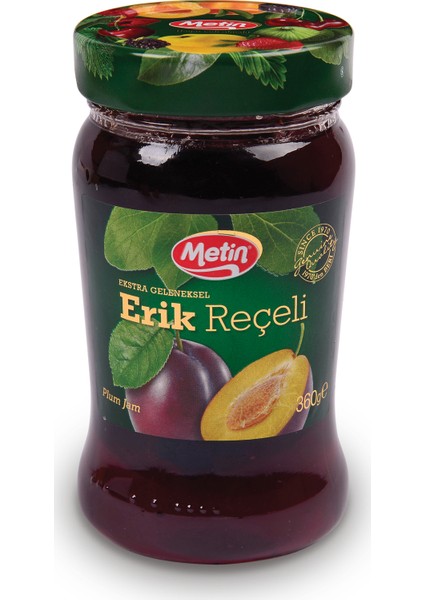 360 Gr Erik Reçeli Cam Kavanoz