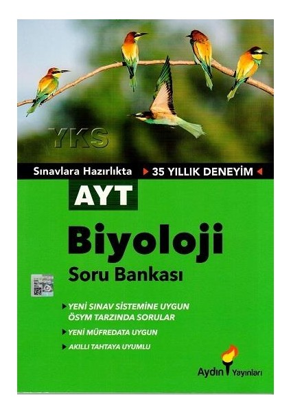 Aydın Yayınları AYT Biyoloji Soru Bankası