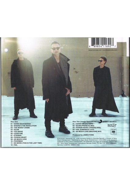 Depeche Mode ‎– Spirit (Deluxe Edition) 2cd