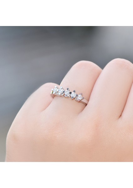 0.50 Ct. Beştaş Pırlanta Yüzük 14 Ayar