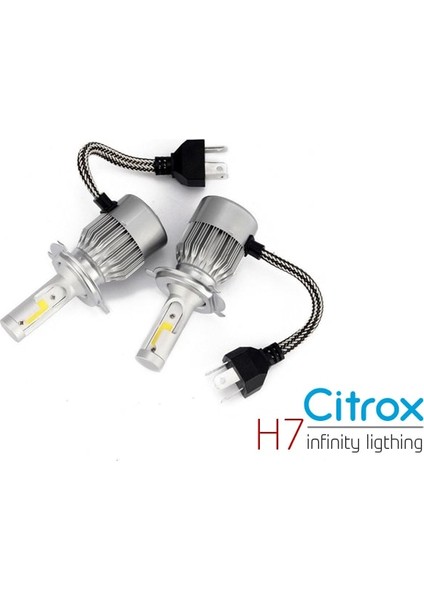 LED Xenon Far Ampul H1-H3-H4-H7-H11-880-9005-9006 Şimşek Etkili