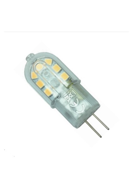 12V 3W G4 Şeffaf Pc LED Kapsül Günışığı