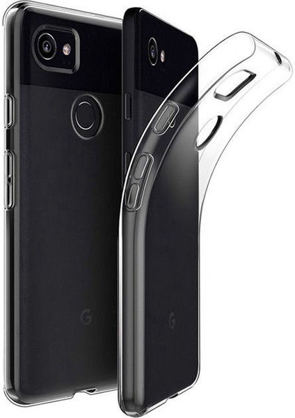 Google Pixel 3A Soft Silikon Kılıf - Şeffaf