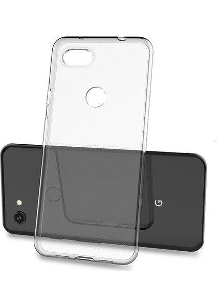 Google Pixel 3A Soft Silikon Kılıf - Şeffaf fiyatları