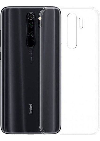 Xiaomi Redmi Note 8 Pro Soft Silikon Kılıf - Şeffaf