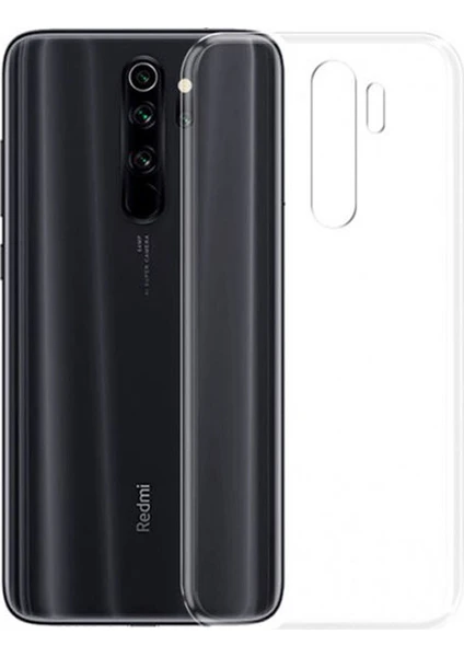 Xiaomi Redmi Note 8 Pro Soft Silikon Kılıf - Şeffaf