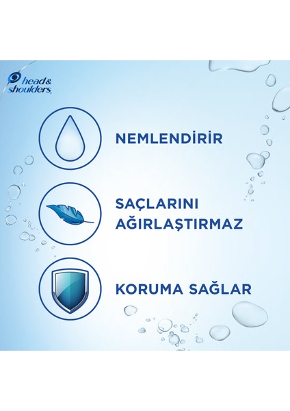 Head & Shoulders 2'si 1 Arada Şampuan Saç Dökülmelerine Karşı 350+350 ml