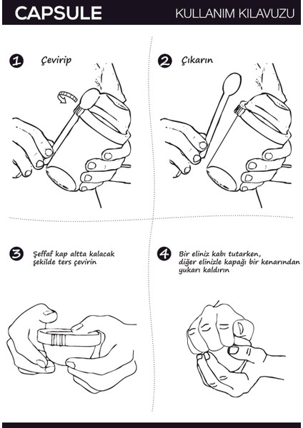 Jungle Capsule 450 ML + 100 ML Granola Atıştırmalık Kabı - Yeşil