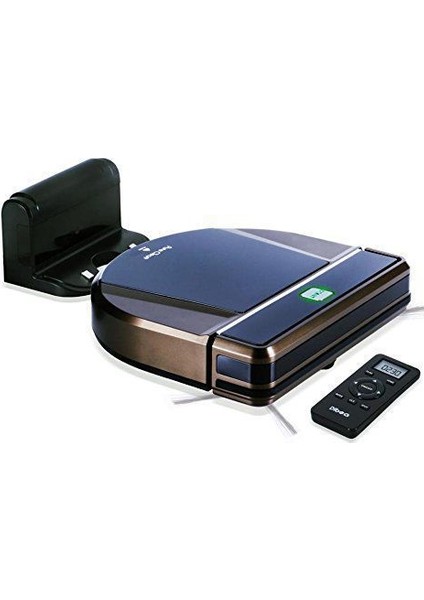 Robot Vacuum Cleaner With Programmable Self Activation And Automatic Charge Dock