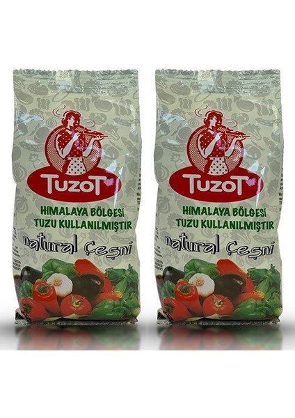 2'li Set Natural Baharat Sebze Çeşnisi 170 gr