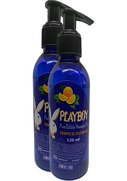 Pure Edible Aromalı Masaj Yağı 120 ml x 2