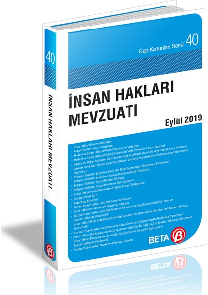 İnsan Hakları Mevzuatı