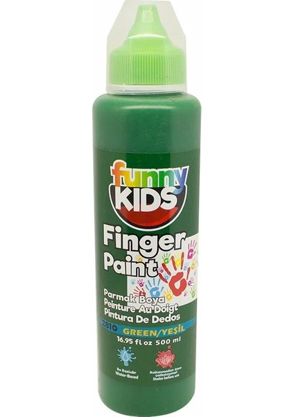 Parmak Boyası 500 ml - 2810 Yeşil