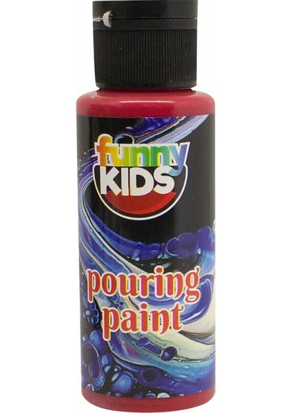 Pouring Paint 70 cc - 4904 Kırmızı