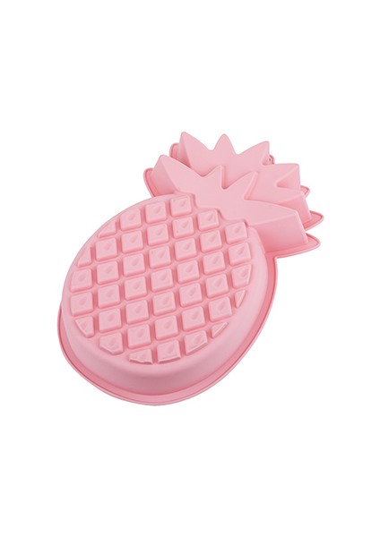 Tanti̇toni̇ Açık Pembe Ananas Şekilli Silikon Kek Kalıbı