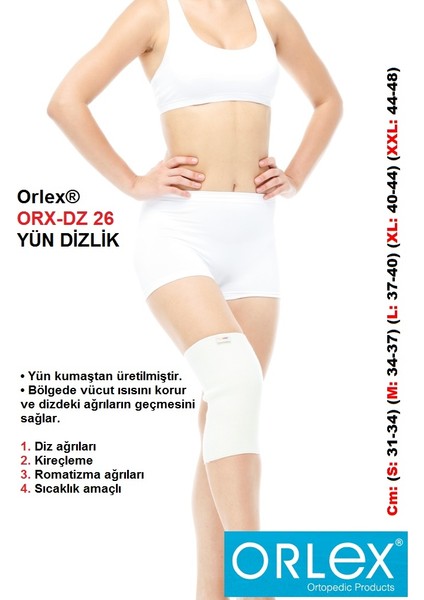 Orlex® Orx-Dz 26 Yün Dizlik