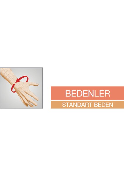 Orlex® Orx-E 82 Neopren Çift Taraflı El Bilek Ateli