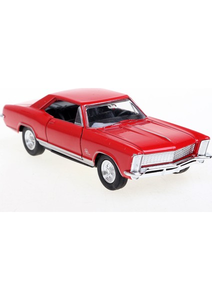 1:36 1965 Buick Riviera Model Araba -Kırmızı