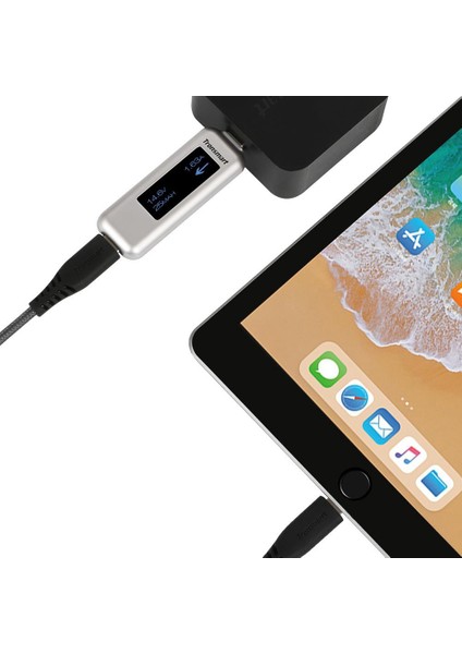 LCC04 Type-C Lightning iPhone Uyumlu Hızlı Şarj Kablosu Siyah