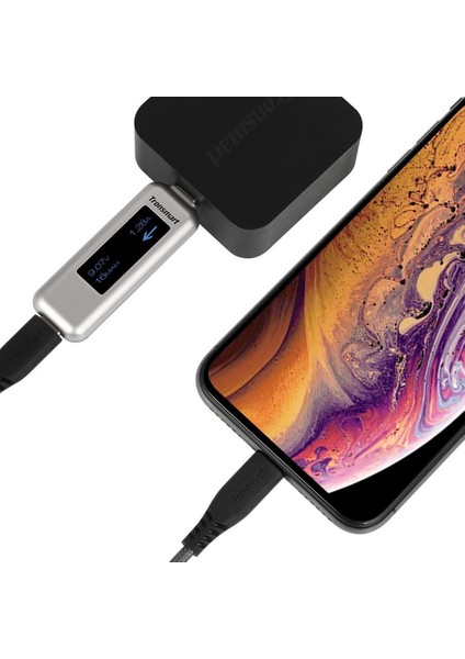 LCC04 Type-C Lightning iPhone Uyumlu Hızlı Şarj Kablosu Siyah