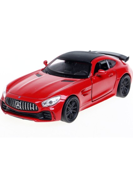 1:34 Mercedes Amg Gt-R Diecast Model Araba -Kırmızı