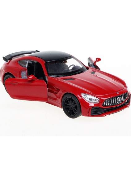 1:34 Mercedes Amg Gt-R Diecast Model Araba -Kırmızı