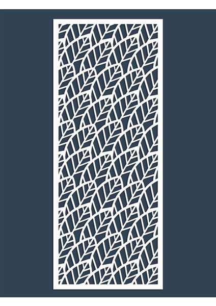 Liar Ahşap Seperatör (Paravan) - KSP-66 - (10 mm) - (69 cm x 139 cm) - (Beyaz)