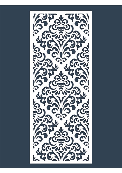 Liar Ahşap Seperatör (Paravan) - KSP-102 - (10 mm) - (69 cm x 139 cm) - (Beyaz)