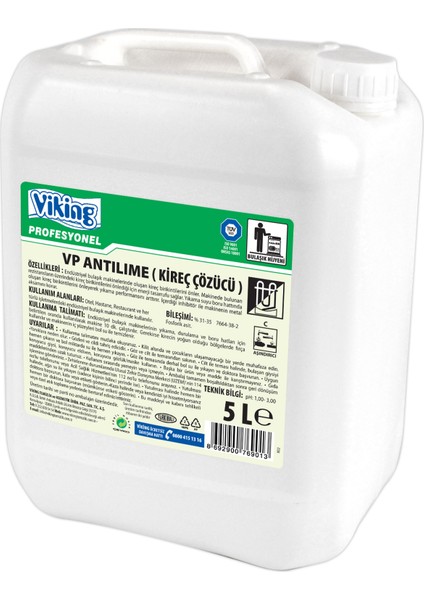 Vp Antilime Kireç Çözücü 5 lt