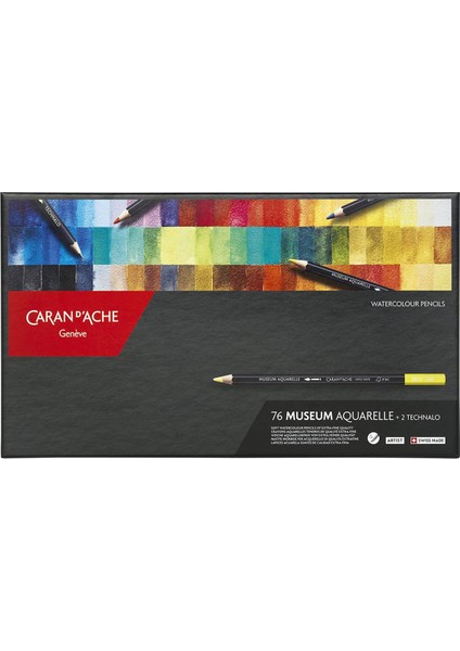 Museum Aquarelle - 76 Renkli Standart Set